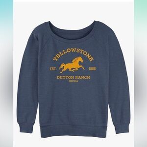 ✨3 for $20✨NWOT Yellowstone Women’s Navy Pullover Large